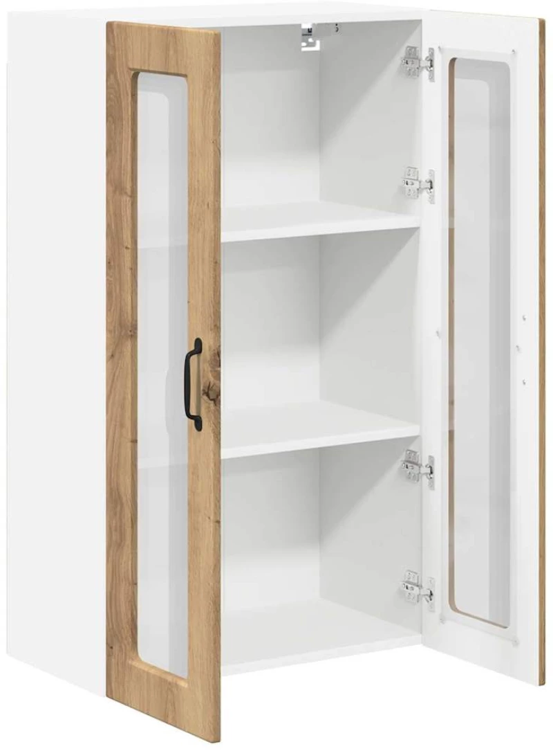 vidaXL Κρεμαστό ντουλάπι κουζίνας Artisan Oak 60 x 31 x 100 εκ.
