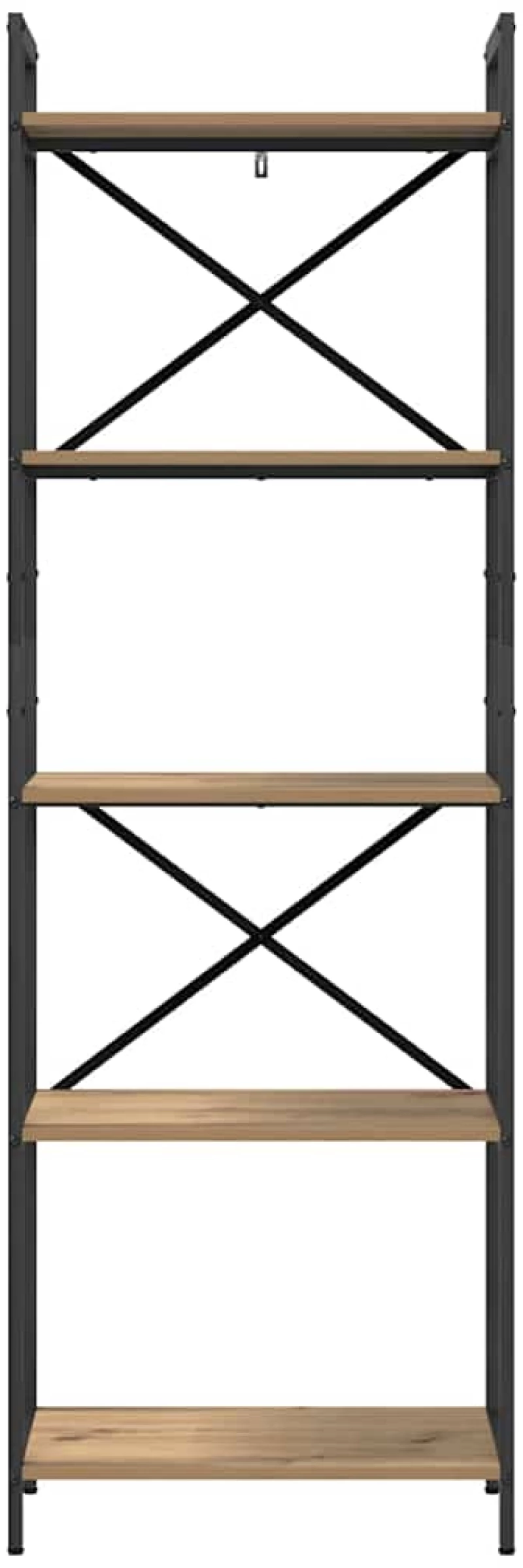 vidaXL Ράφι Βιβλίων Artisan Oak 56 x 34 x 171 εκ Επεξεργασμένο ξύλο