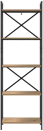 vidaXL Ράφι Βιβλίων Artisan Oak 56 x 34 x 171 εκ Επεξεργασμένο ξύλο