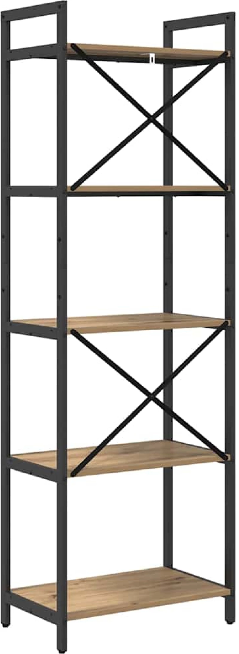 vidaXL Ράφι Βιβλίων Artisan Oak 56 x 34 x 171 εκ Επεξεργασμένο ξύλο