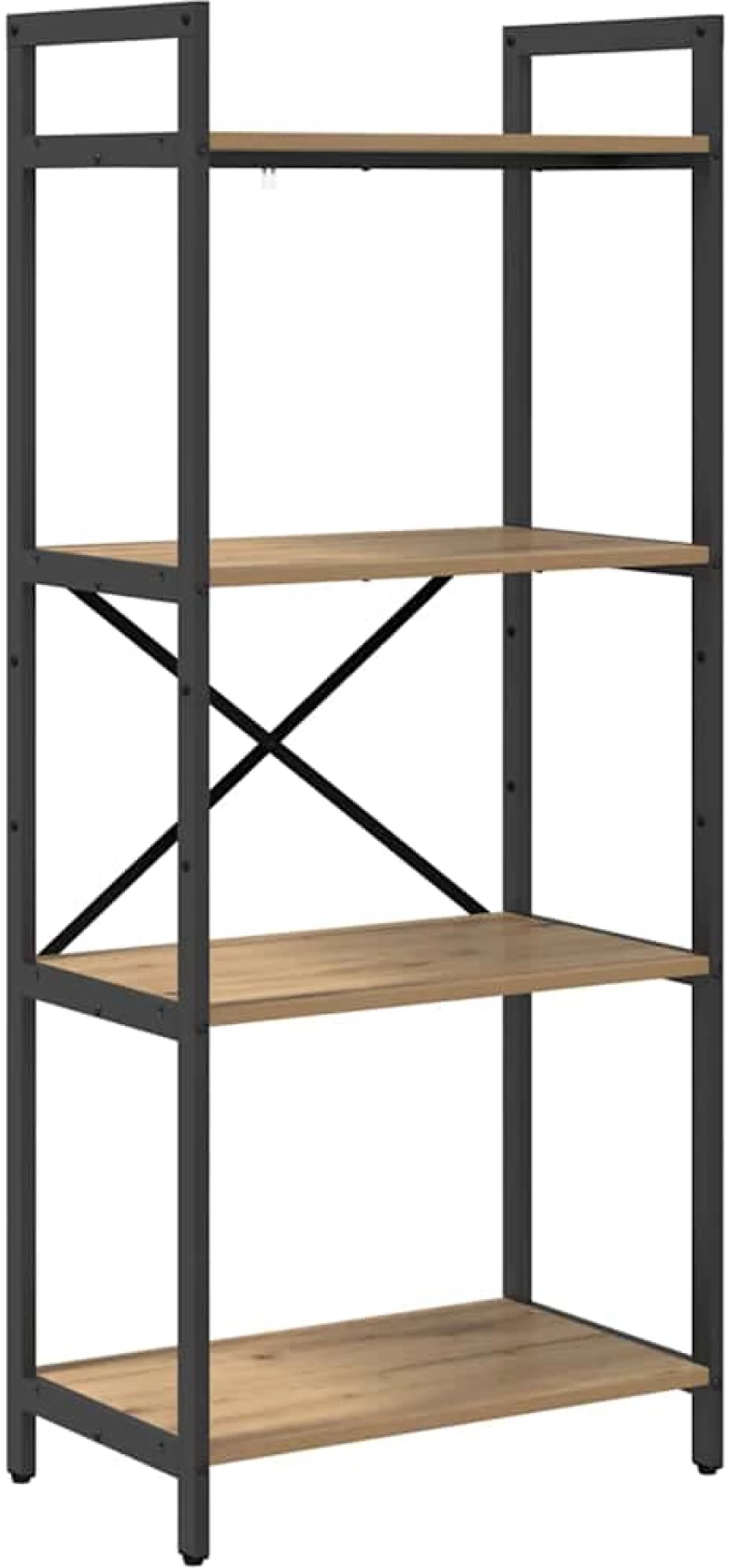 vidaXL Ράφι Βιβλίων Artisan Oak 56 x 34 x 133,5 εκ Επεξεργασμένο ξύλο