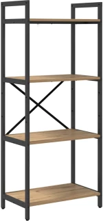 vidaXL Ράφι Βιβλίων Artisan Oak 56 x 34 x 133,5 εκ Επεξεργασμένο ξύλο