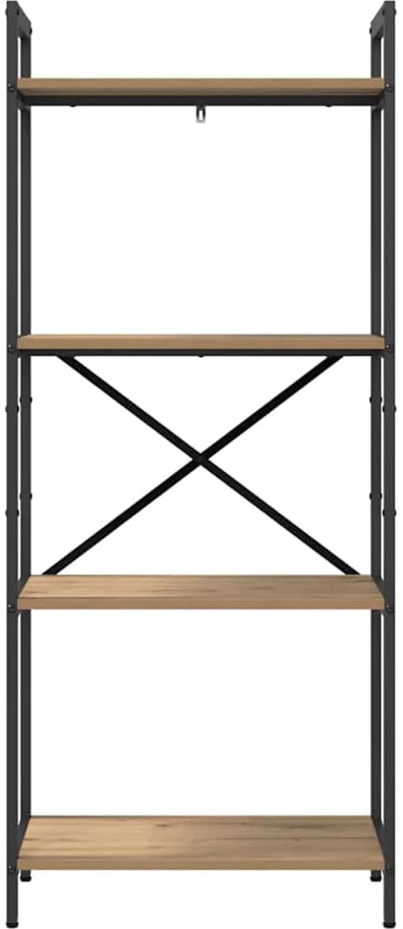 vidaXL Ράφι Βιβλίων Artisan Oak 56 x 34 x 133,5 εκ Επεξεργασμένο ξύλο