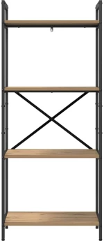 vidaXL Ράφι Βιβλίων Artisan Oak 56 x 34 x 133,5 εκ Επεξεργασμένο ξύλο