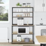 vidaXL Ράφι Κουζίνας Δρύς Sonoma 100 x 40 x 168 εκ Επεξεργασμένο ξύλο