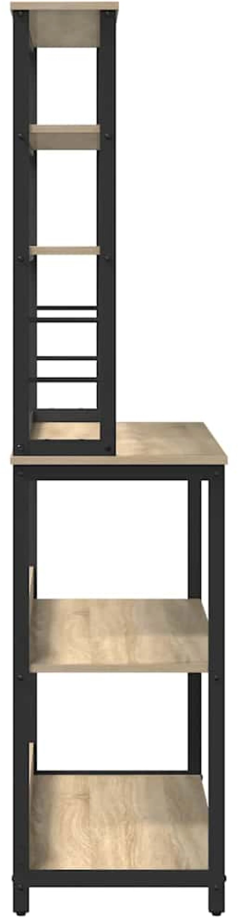 vidaXL Ράφι Κουζίνας Δρύς Sonoma 100 x 40 x 168 εκ Επεξεργασμένο ξύλο