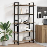 vidaXL Ράφι Βιβλίων Artisan Oak 100 x 33,5 x 178 εκ Επεξεργασμένο ξύλο
