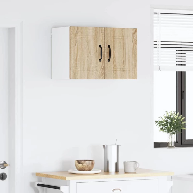 vidaXL Κρεμαστό ντουλάπι κουζίνας 2 pcs Δρύς Sonoma 30 x 31 x 40 εκ.