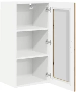 vidaXL Κρεμαστό ντουλάπι κουζίνας 2 pcs Artisan Oak 40 x 31 x 80 εκ.