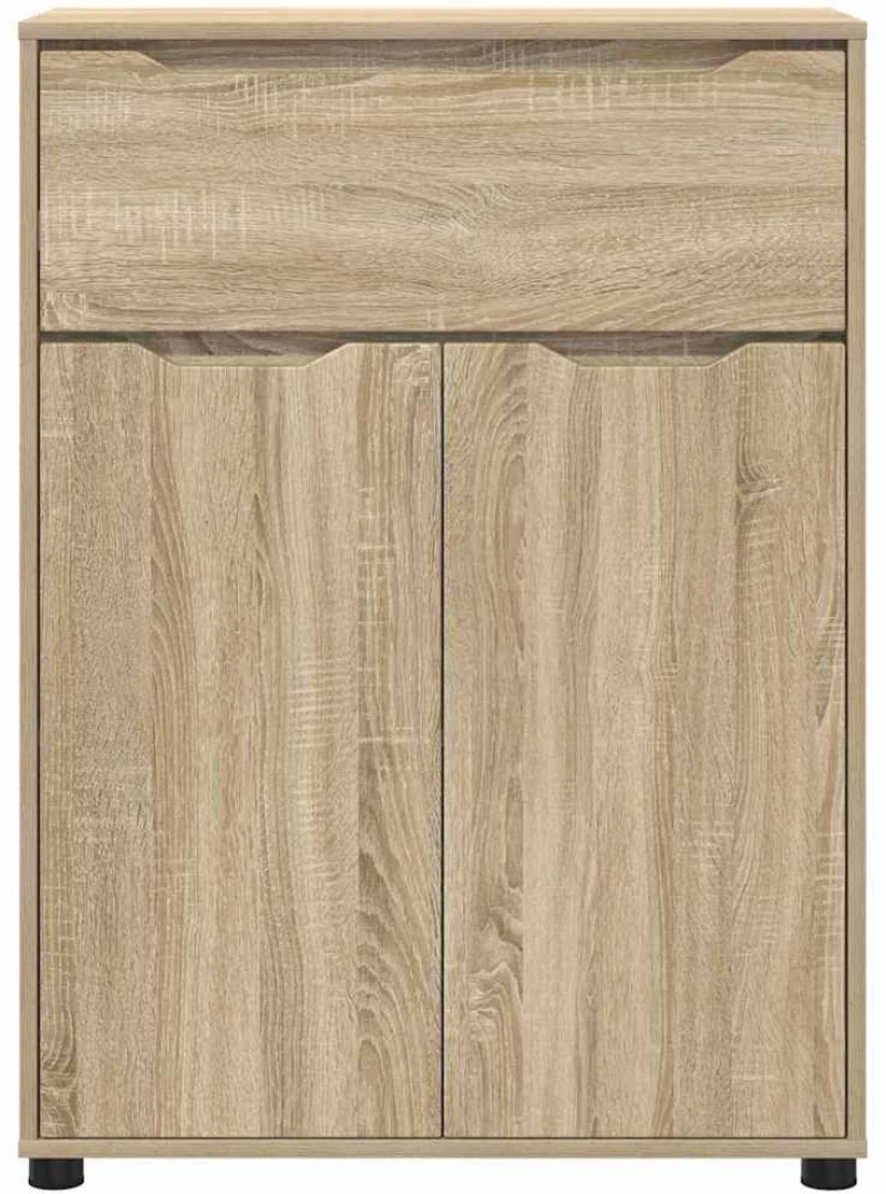 vidaXL Ντουλάπι Μπάνιου με συρτάρι Δρύς Sonoma 72,5 x 36,5 x 100 εκ