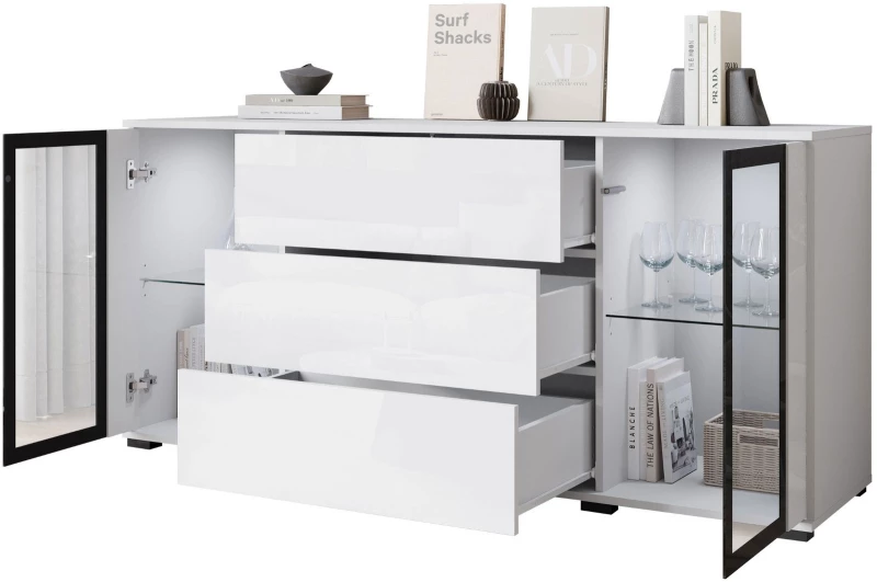 Μπουφές Caro SB 150-Leuko-Leuko gualistero
