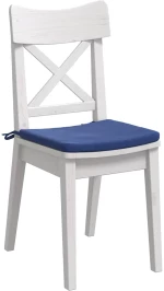 vidaXL Μαξιλάρια καθισμάτων 4 pcs Μπλε Αστυνομίας 40 x 40 x 3 cm