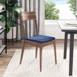 vidaXL Μαξιλάρια καθισμάτων 4 pcs Μπλε Αστυνομίας 40 x 40 x 3 cm
