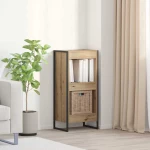 vidaXL Βιβλιοθήκη Καρυδιά Χειροποίητης Εργασίας 80 x 30 x 155 εκ