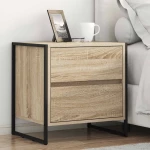 vidaXL Κομοδίνο Σονόμα 50 x 39.5 x 50 εκ. Επεξεργασμένο ξύλο