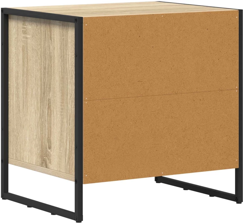 vidaXL Κομοδίνο Σονόμα 50 x 39.5 x 50 εκ. Επεξεργασμένο ξύλο