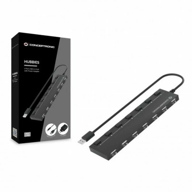 Καλώδιο USB Conceptronic 110516807101 Μαύρο