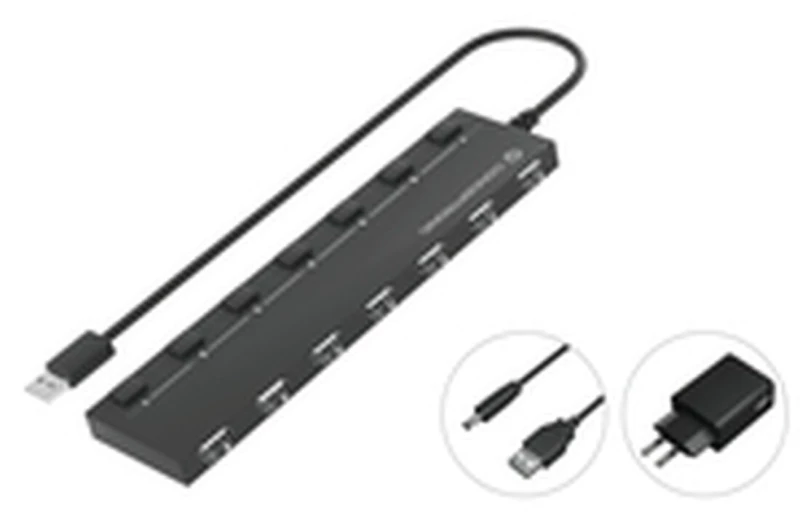 Καλώδιο USB Conceptronic 110516807101 Μαύρο