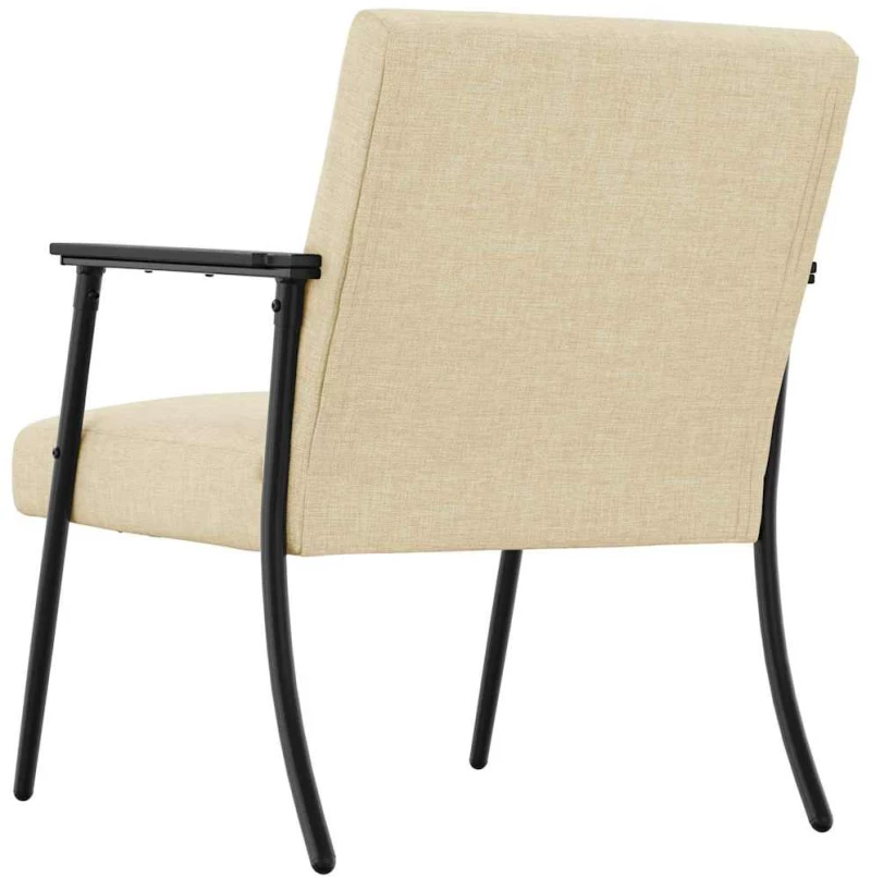 vidaXL Πολυθρόνα Κρεμ 59 x 75 x 78 εκ ύφασμα