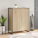 vidaXL Ντουλάπα Παπουτσιών Σονόμα 79 x 36 x 100 εκ. Επεξεργασμένο ξύλο