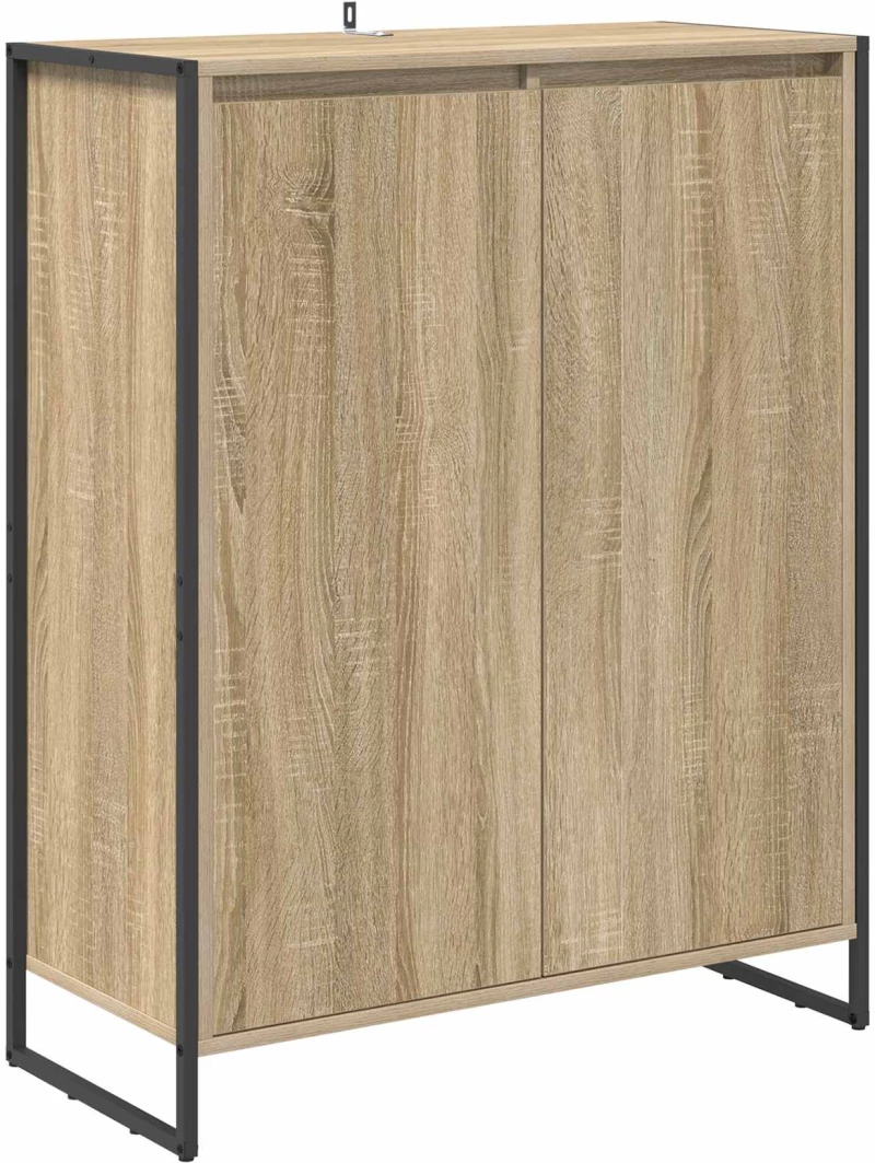 vidaXL Ντουλάπα Παπουτσιών Σονόμα 79 x 36 x 100 εκ. Επεξεργασμένο ξύλο