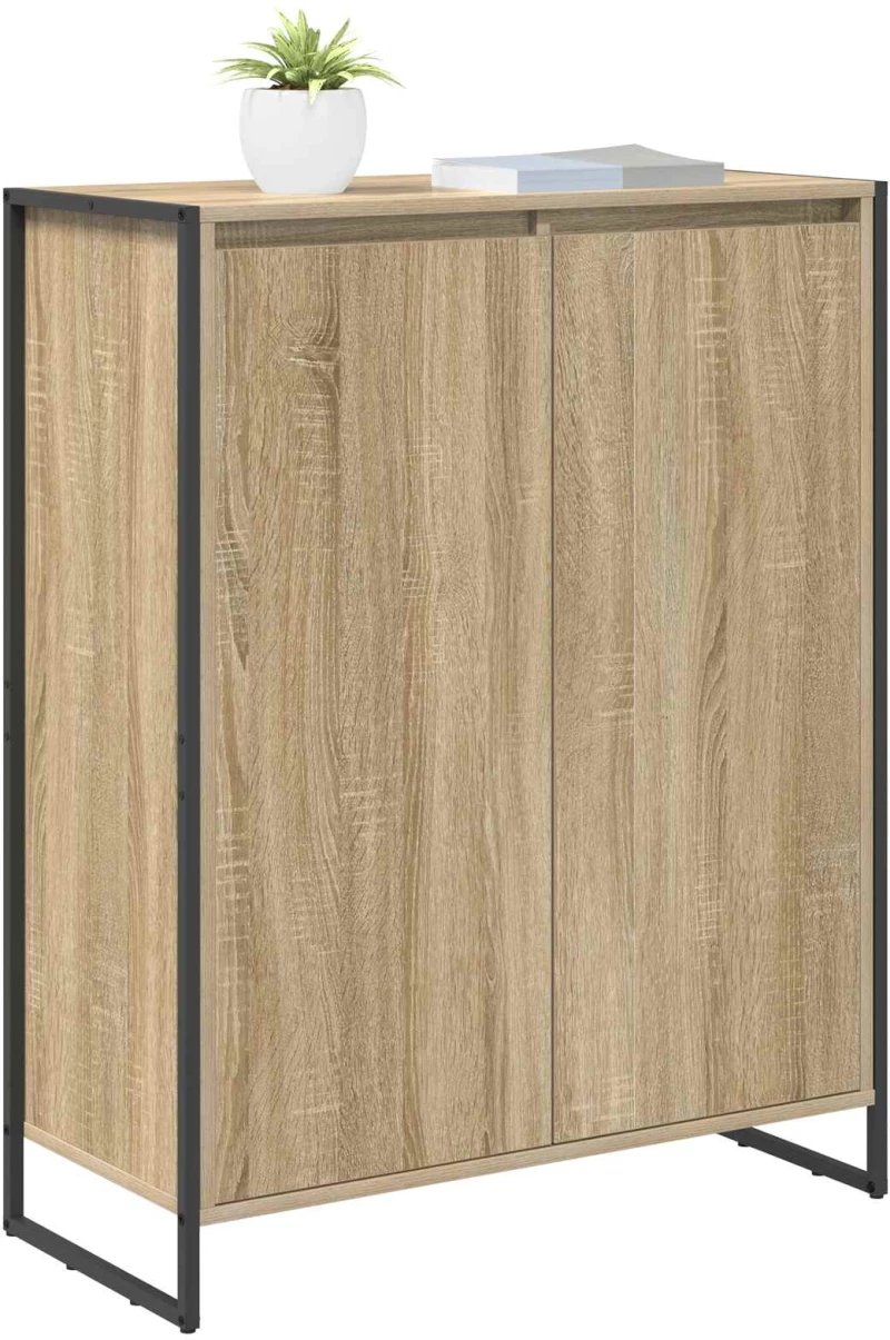 vidaXL Ντουλάπα Παπουτσιών Σονόμα 79 x 36 x 100 εκ. Επεξεργασμένο ξύλο