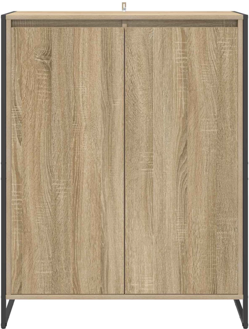 vidaXL Ντουλάπα Παπουτσιών Σονόμα 79 x 36 x 100 εκ. Επεξεργασμένο ξύλο
