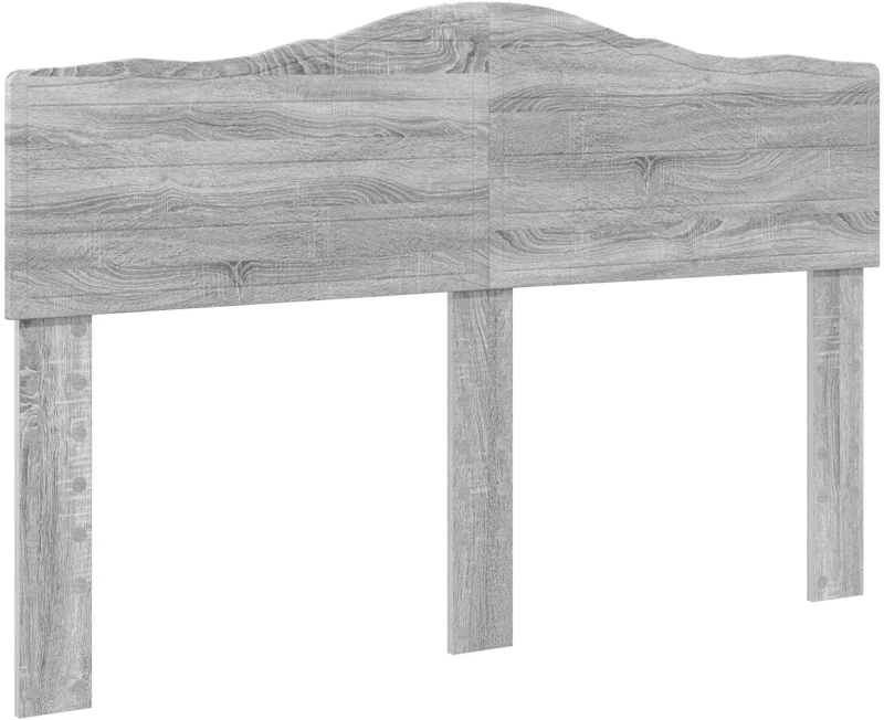 vidaXL Κρεβάτι Αποθήκης Γκρίζο Σονομα 140 x 200 cm Επεξεργασμένο ξύλο