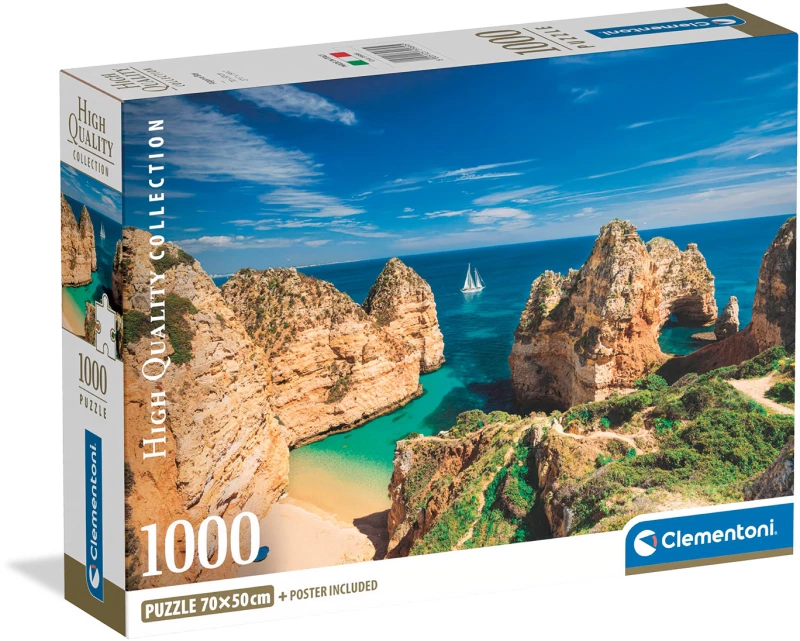 517340 CLEMENTONI ΠΑΖΛ HIGH QUALITY COLLECTION ΚΟΛΠΟΣ ΣΤΟ ΑΛΓΚΑΒΡΕ 1000 ΤΜΧ - COMPACT BOX