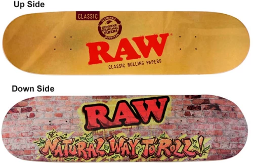 Raw Σανίδα Skateboard - Bricks & Classic