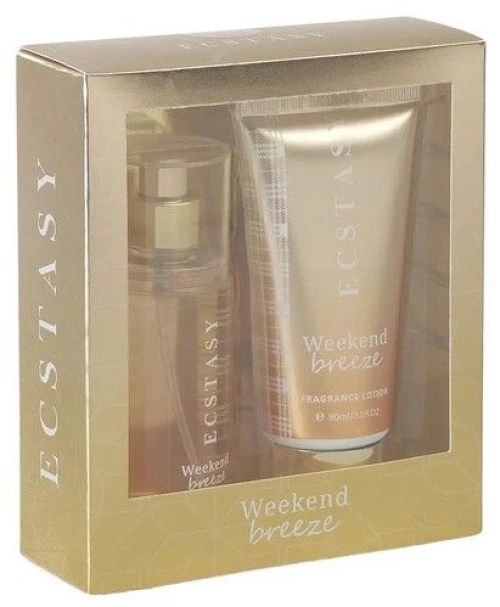 Ecstasy Set Weekend Breeze Body Mist 90ml & Body Lotion 90ml