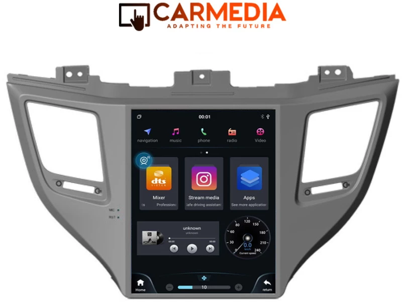 CARMEDIA CMV2097-13 TESLA 9.7'' OEM HYUNDAI TUCSON 2015-2019