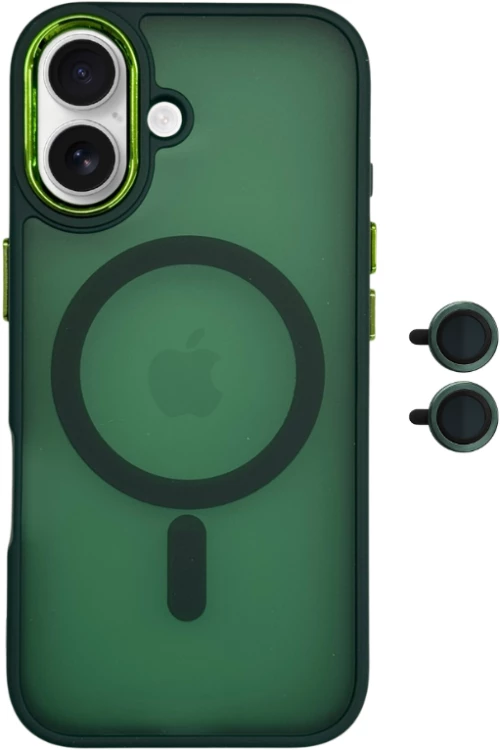 Θήκη MagSafe Magnetic για Apple iPhone 17 - Σκούρο Πράσινο