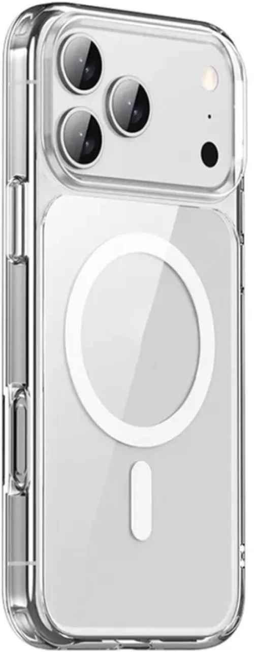 Θήκη Σιλικόνης MagSafe Magnetic για iPhone 17 Pro Max - Διάφανο