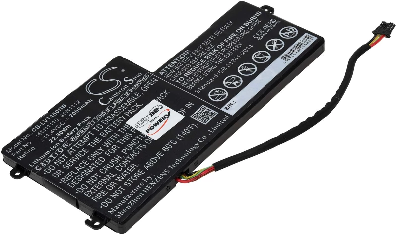 Μπαταρία για Lenovo Thinkpad X240, Thinkpad T440S series, type 45N1110 (internal battery) 2000mAh/22,8Wh