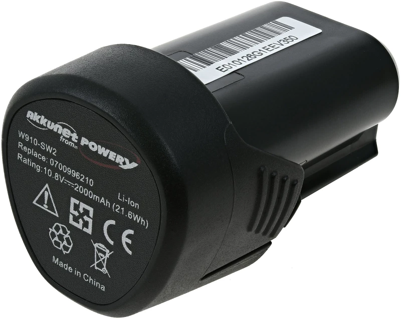 Rechargeable Μπαταρία για Würth S10-A Power tool, type 0700996210 2000mAh/21,6Wh