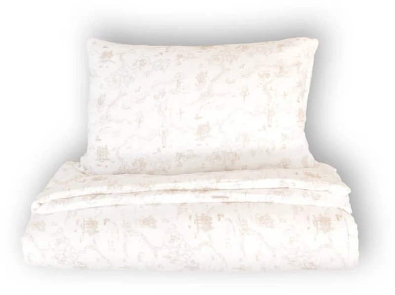 Bamboom Παπλωματοθήκη Mε Μαξιλαροθήκη 100x140εκ Nude Old Pink