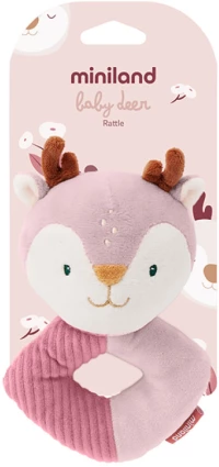Miniland Κουδουνίστρα Baby Deer Rattle
