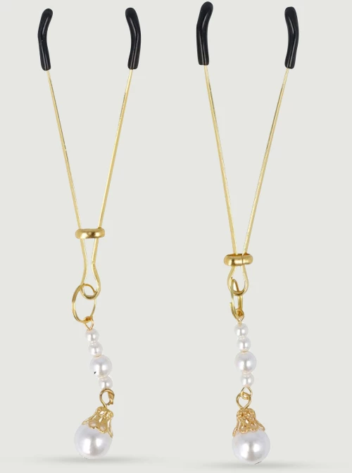 Virgite Nipple Clamps With Beads