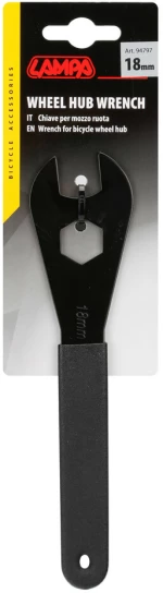 ΚΛΕΙΔΙ ΠΛΗΜΝΗΣ ΤΡΟΧΟΥ ΠΟΔΗΛΑΤΟΥ 18mm 1ΤΕΜ. LAMPA