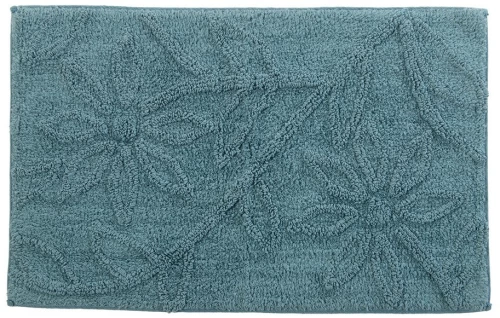 Πατάκι Μπάνιου Anthem Smoke Blue Nef-Nef Homeware 50X80cm 100% Βαμβάκι
