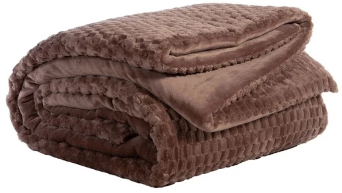 Κουβερτοπάπλωμα Lernia Mocca Nef-Nef Homeware Υπέρδιπλo 240x220cm Πολυέστερ