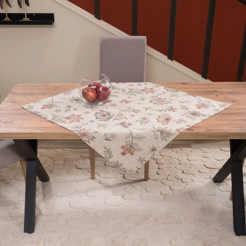 Καρέ Frias Multi Teoran 90X90cm Βαμβάκι-Πολυέστερ