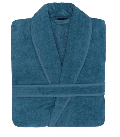 Μπουρνούζι Με Γιακά Miracle 01 Denim Kentia