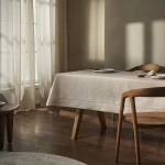 Τραπεζομάντηλο Meriol 188/13 Light Coffee Gofis Home 150x260 Πολυέστερ