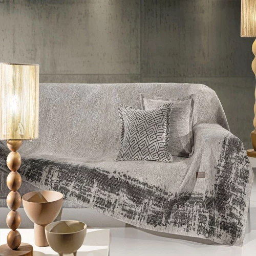 Ριχτάρι Omnia Natural Guy Laroche Πολυθρόνα 180x150cm Polyacrylic,Βαμβάκι