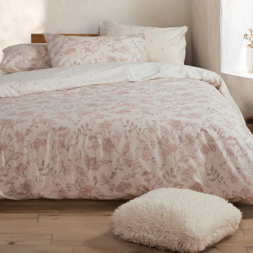 Σεντόνια Carena (Σετ 3τμχ) Light Grey Nef-Nef Homeware Μονό 170x270cm 100% Βαμβάκι