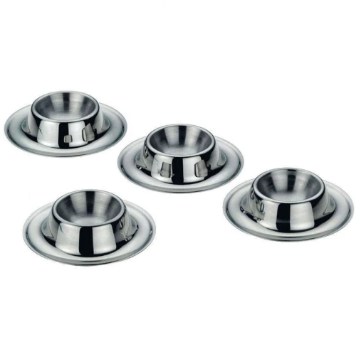 Αυγοθήκη Vision (Σετ 4Τμχ) 19246 Φ9x3,5cm Inox Kela Ανοξείδωτο Ατσάλι