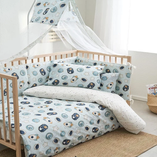 Πάπλωμα Βρεφικό Cosmic Ciel Vesta Home 110x150cm 100% Βαμβάκι