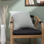 Μαξιλάρι Διακοσμητικό (Με Γέμιση) Basic 13 Mint Teoran 50X50 Βαμβάκι-Πολυέστερ